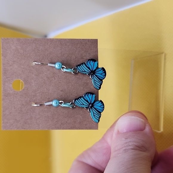 Jewelry - Turquoise Butterfly Earrings